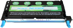 Toner compatible DELL 3130 Cyan 593-10290