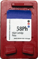 Cartouche compatible HP C6658AE N°58 