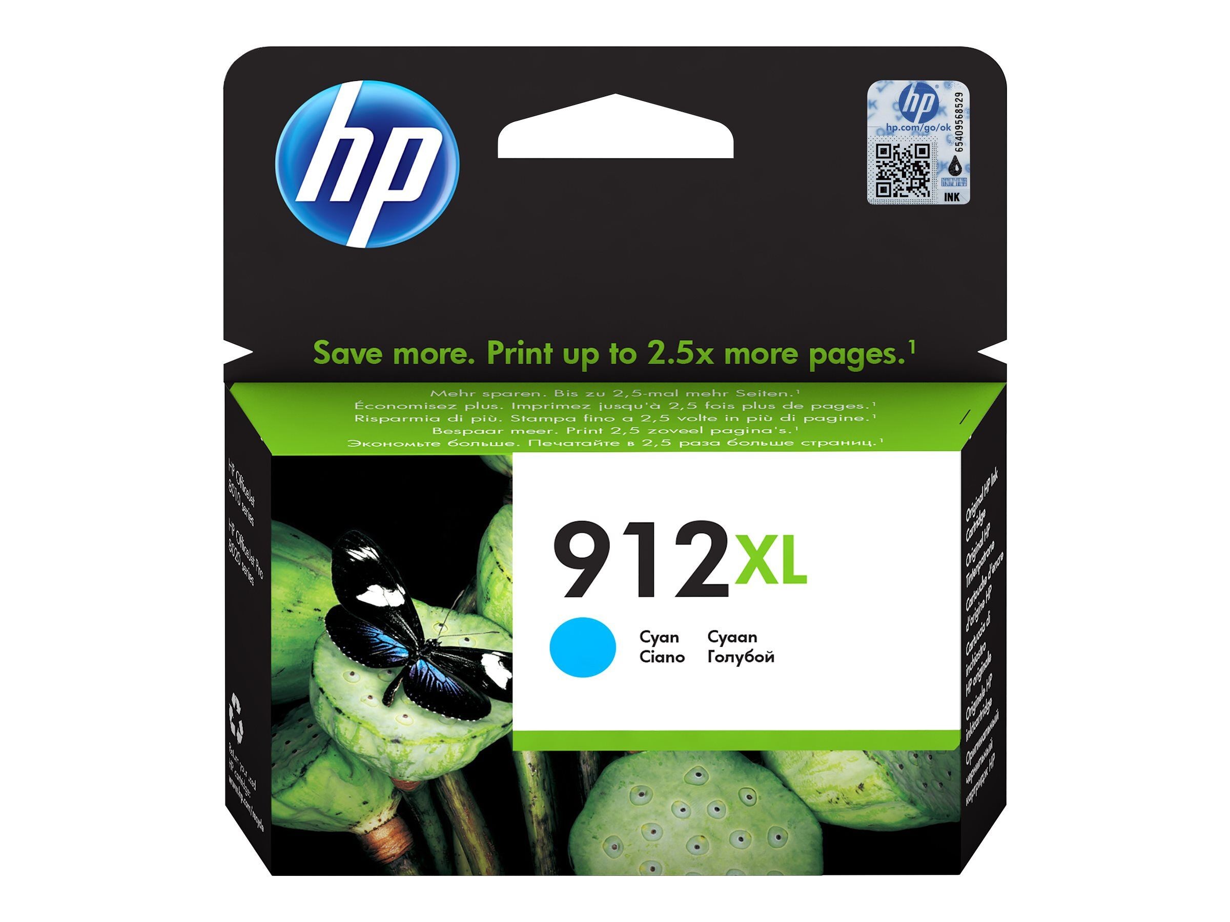 Cartouche HP 912XL Cyan