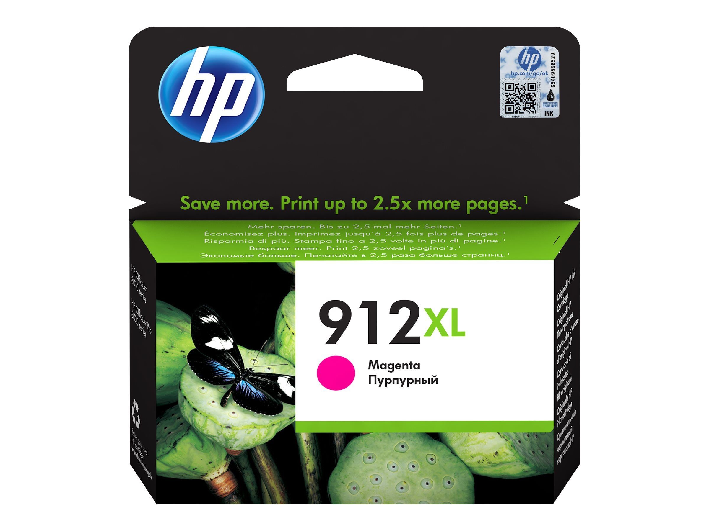 CARTOUCHE HP 912XL MAGENTA