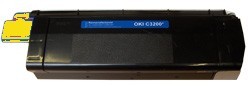 Toner compatible Yellow OKI C3100 C3200