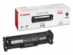 Toner origine Canon 718 Black 3.400 copies