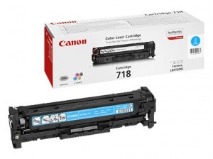 Toner origine Canon 718 Cyan 2.900 copies