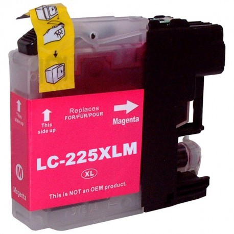 cartouche  compatible Magenta Brother LC225