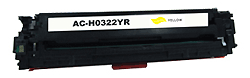Toner remanufacturé Yellow HP CE322A N°128A