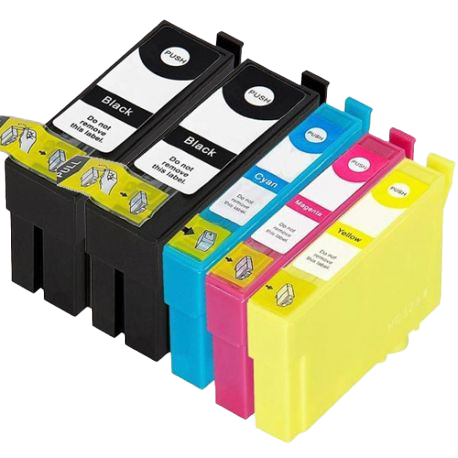 Pack de 5 Cartouches compatibles Epson 34XL 