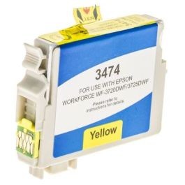 Cartouche compatible Epson T3474 - 34XL Yellow