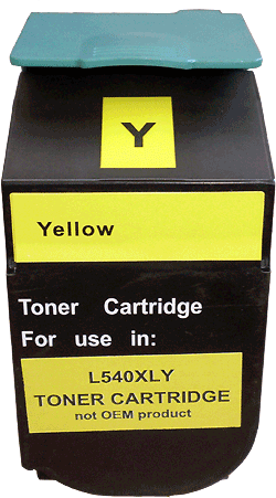 Toner compatible Yellow Lexmark C540 2.000 copies 