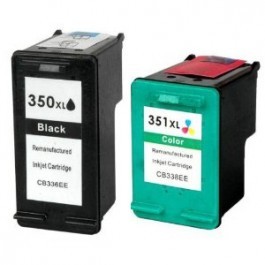 Pack Cartouches compatibles HP N°350XL / N°351XL