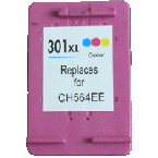 Cartouche compatible HP CH564 N°301XL Couleurs
