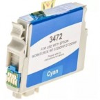 Cartouche compatible Epson T3472 - 34XL Cyan
