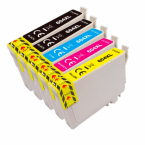 Pack de 5 cartouches compatibles Epson Ananas 604XL