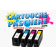Pack HP 903XL Compatible XL - Noir Cyan Magenta Jaune