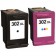 Pack cartouches compatibles HP 302XL Black + Couleur 
